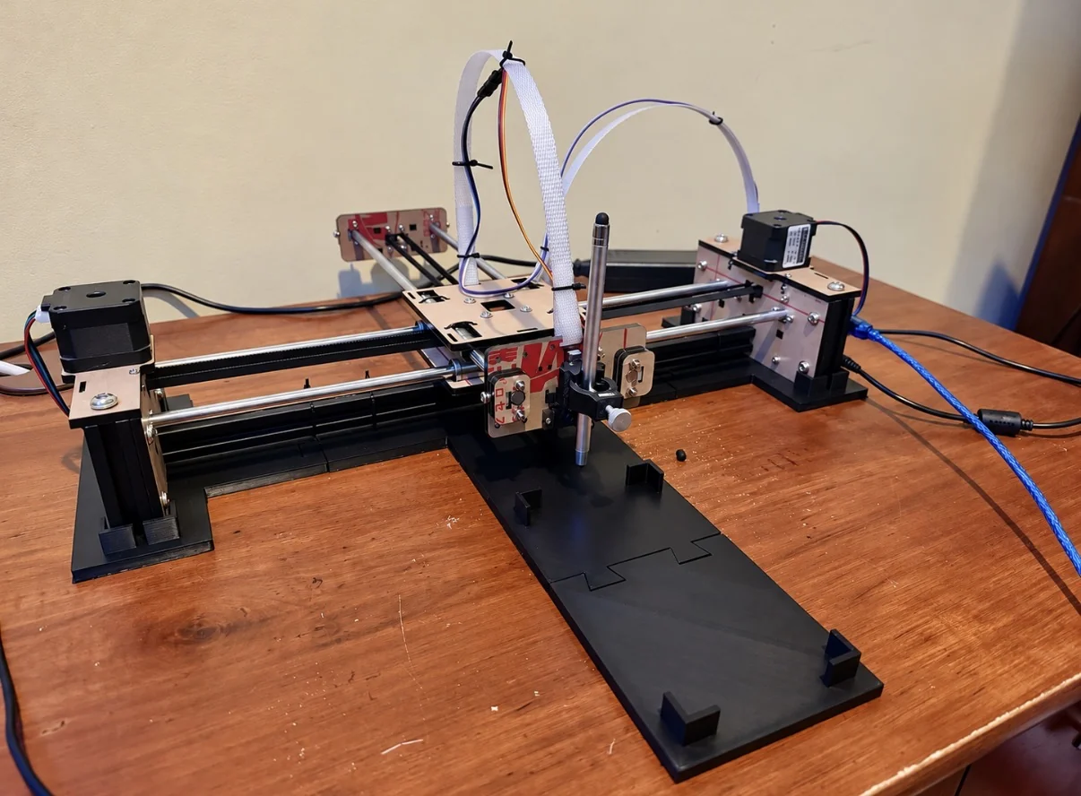 Autonomous XY plotter hardware